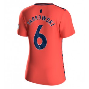 Everton James Tarkowski #6 Bortatröja Dam 2023-24 Kortärmad